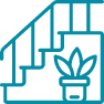 Vector icon for interior design.