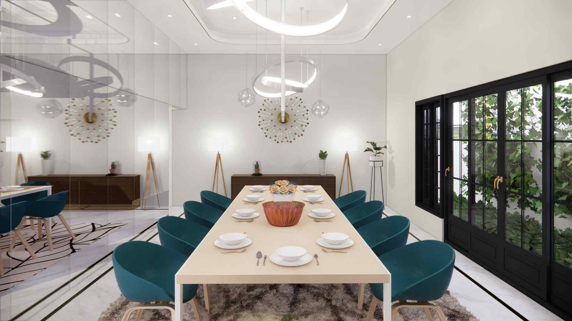 interior designers working with contractors